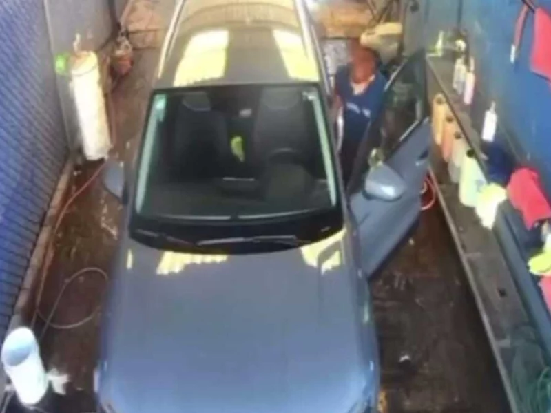 Entra a trabajar a autolavado de Misiones de San Francisco para robarse una camioneta  