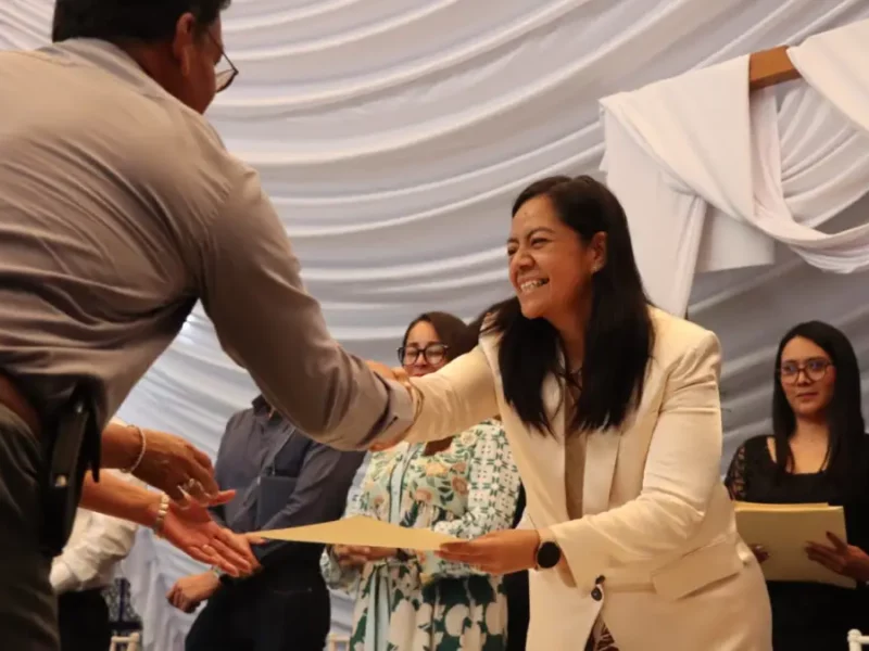 Parejas de Atlixco dan el sí en la bodas comunitarias