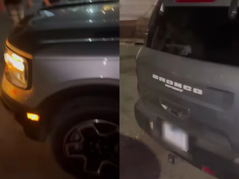 Lleva a reparar su camioneta a Ford Jalisco y encuentra a personas paseándose en ella