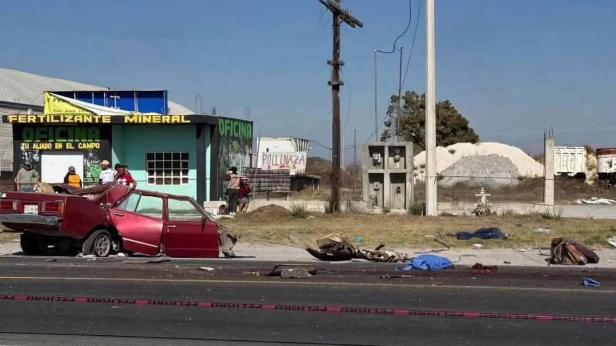 Fatal accidente deja tres muertos en la carretera El Seco-Zacatepec