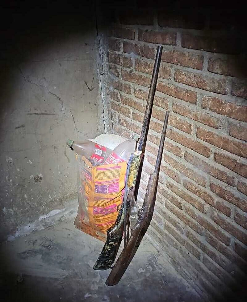 Fue en el predio "El Tepetate" de Chignahuapan donde la FFE halló propaganda de MC.