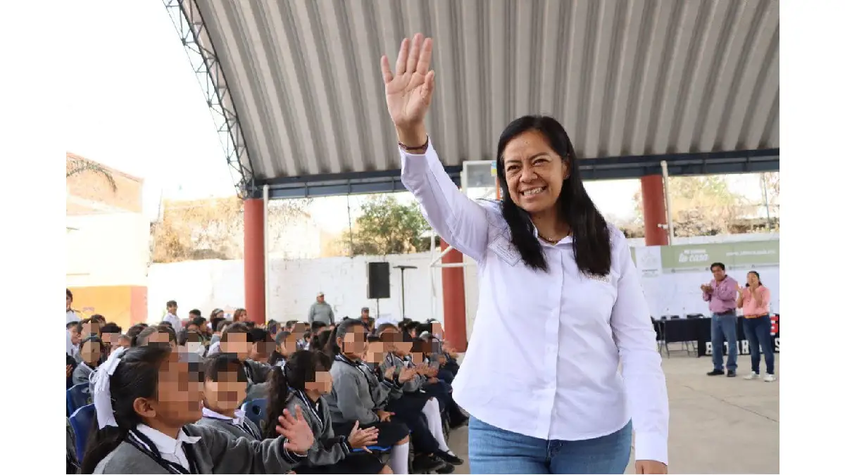 Ariadna Ayala impulsa la construcción de otro comedor escolar en Atlixco