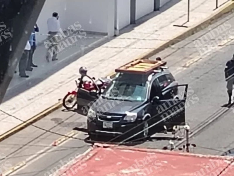 Balean a conductor cerca de la Upaep  