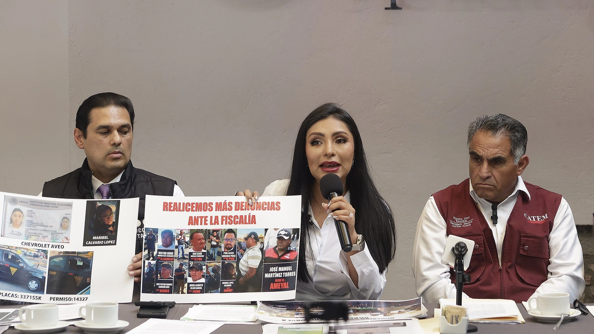 Erika Díaz, líder del Consejo Taxista denuncia a Leobardo Soto por amenazas