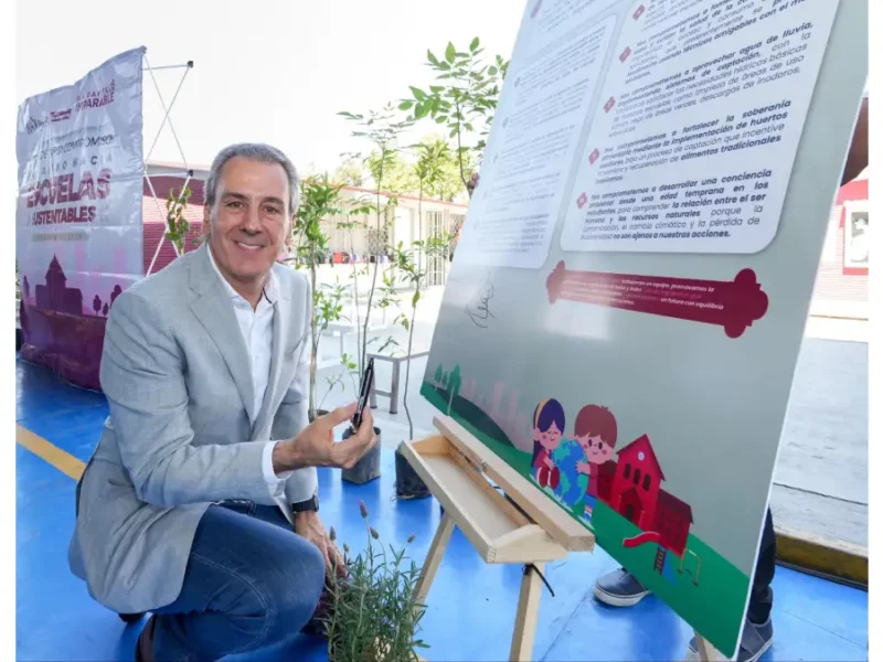 Se compromete Pepe Chedraui para tener escuelas sustentables