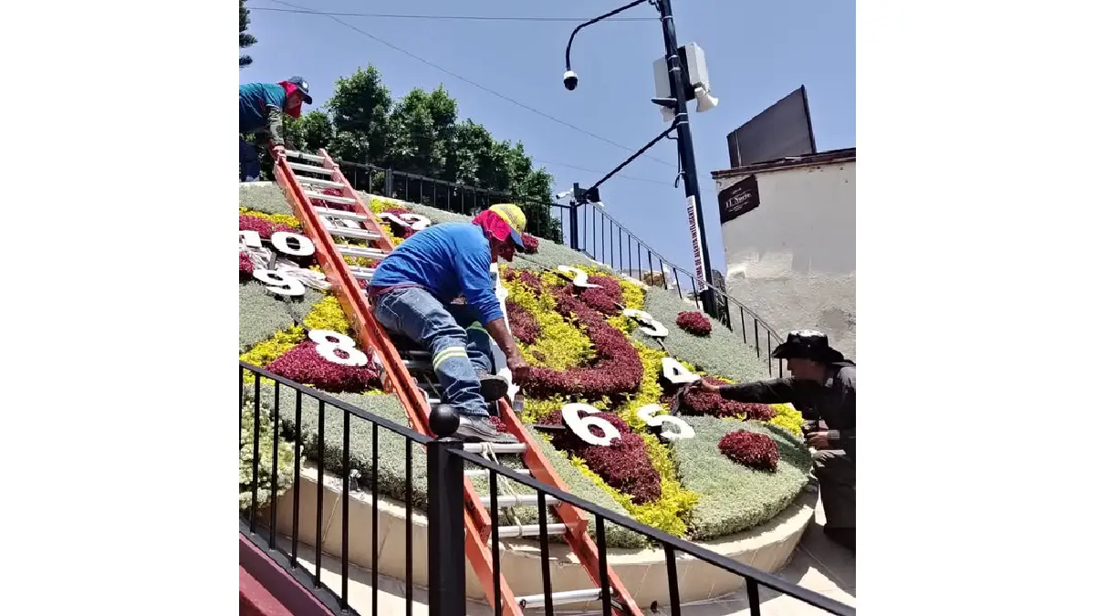 Atlixco sigue floreciendo: Gobierno Municipal transforma espacios públicos con esfuerzo diario.