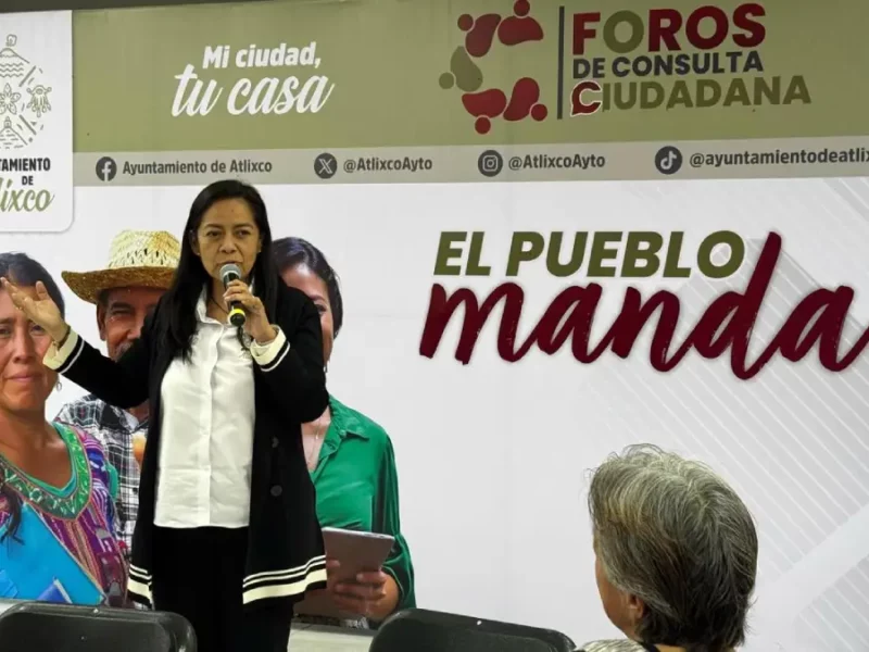 El puebla manda: Atlixco impulsa su desarrollo con foros de participación ciudadana