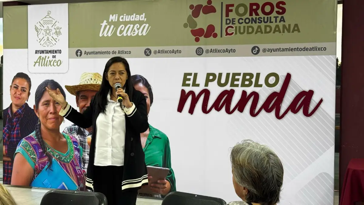 El puebla manda: Atlixco impulsa su desarrollo con foros de participación ciudadana
