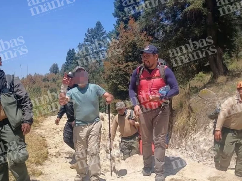 Localizan con vida a Francisco, el poblano de 62 años perdido en La Malinche