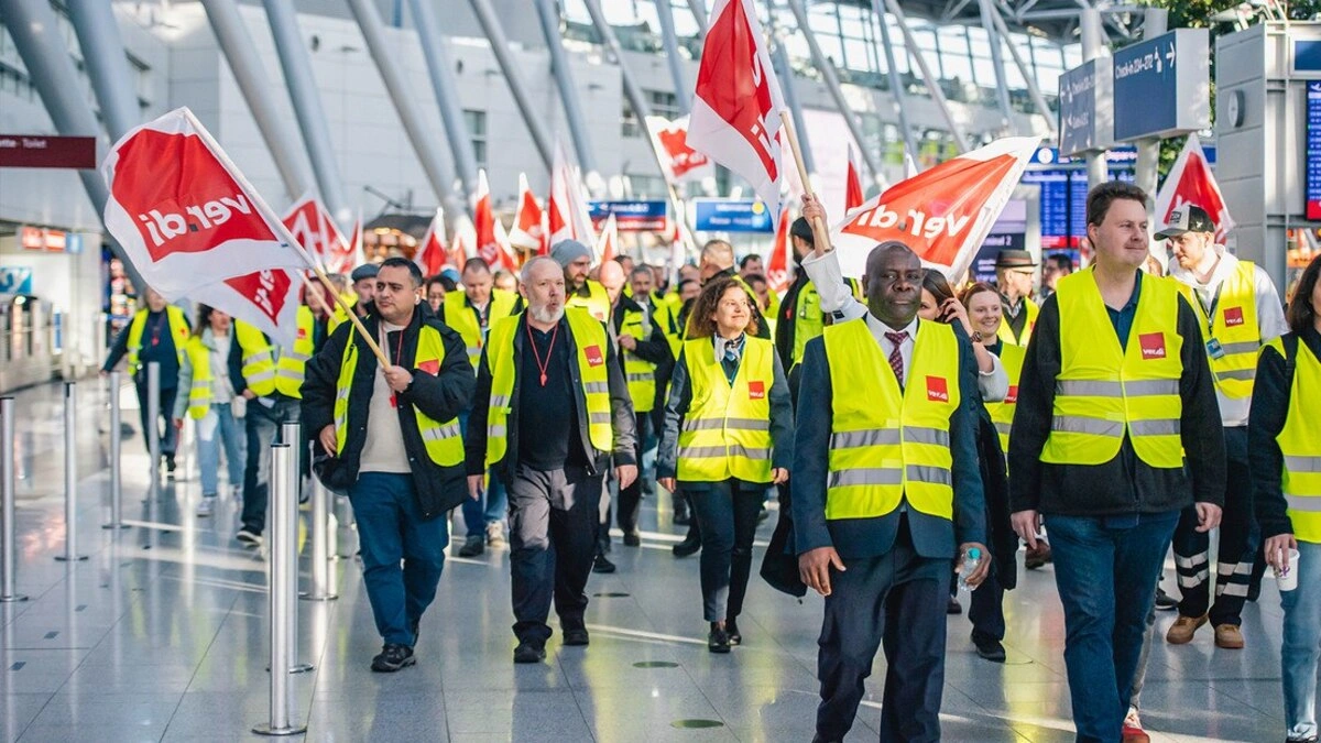 Por huelga de trabajadores, cancelan 3 mil 500 vuelos en Alemania