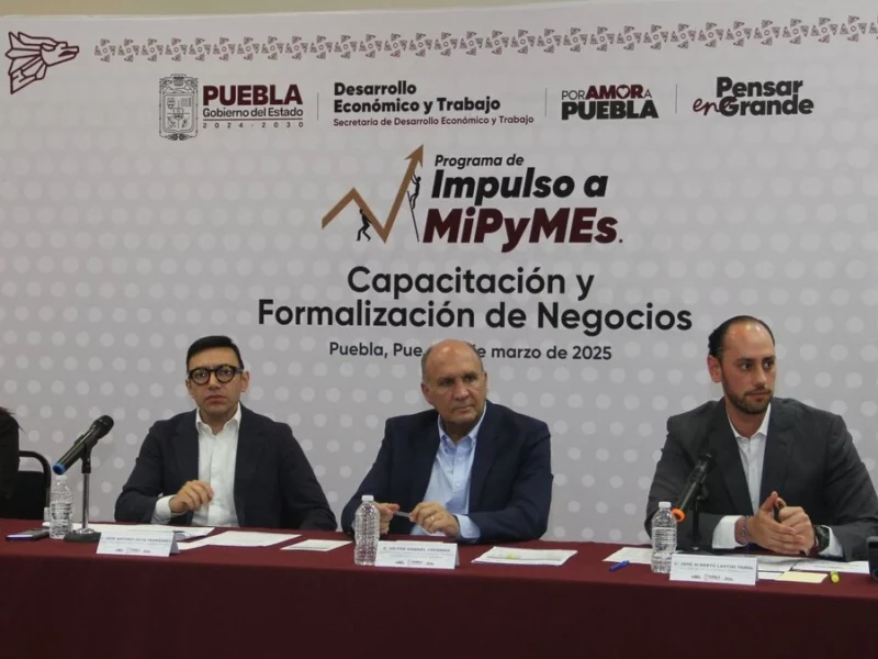 Descarta Economía riesgo en inversiones en Puebla por aranceles de EU  