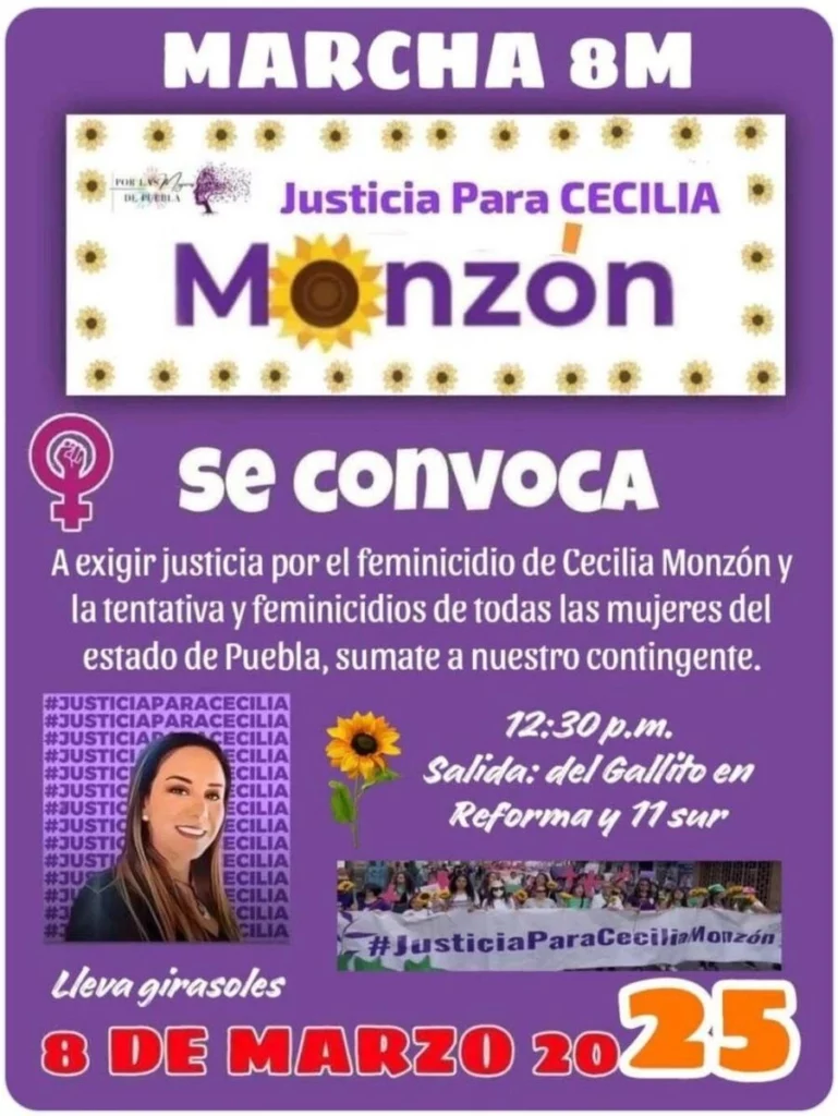 El 8 de marzo, se realizará una marcha en conmemoración de Cecilia Monzón.