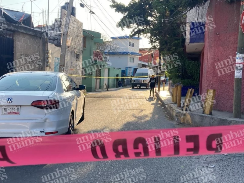 En asalto matan a vendedor de frutas y verduras en San Jerónimo Caleras