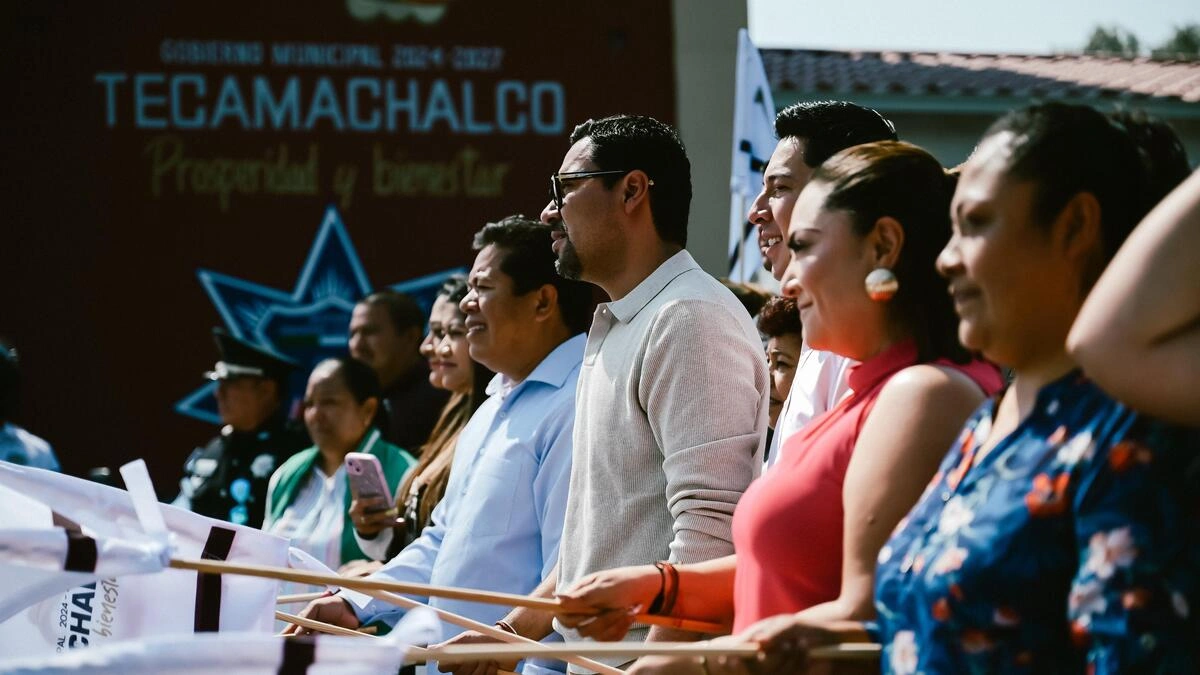 Mateo Hernández entrega 10 motopatrullas en Tecamachalco para reforzar la seguridad