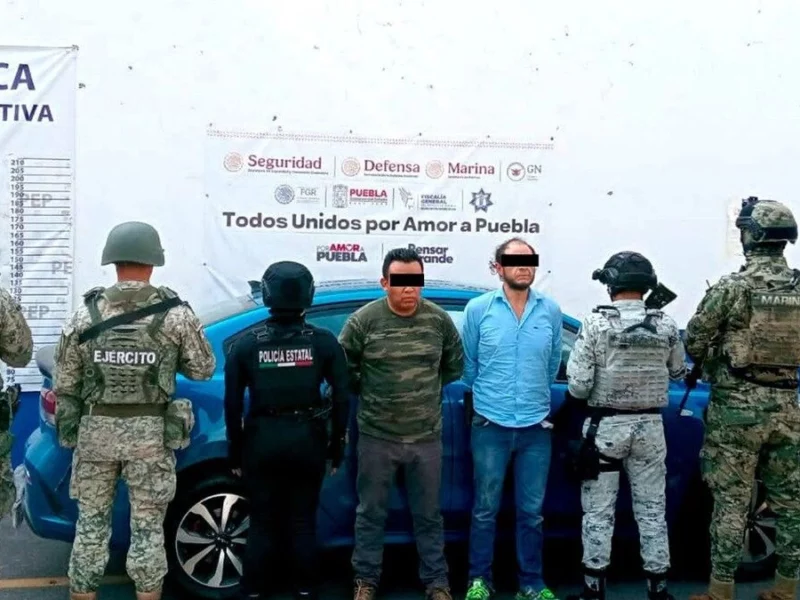 Tras persecución policiaca en la México-Puebla detienen a dos asaltantes de transportistas