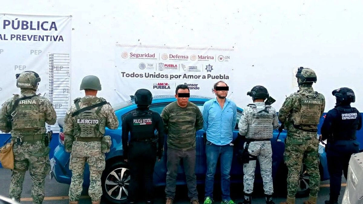 Tras persecución policiaca en la México-Puebla detienen a dos asaltantes de transportistas