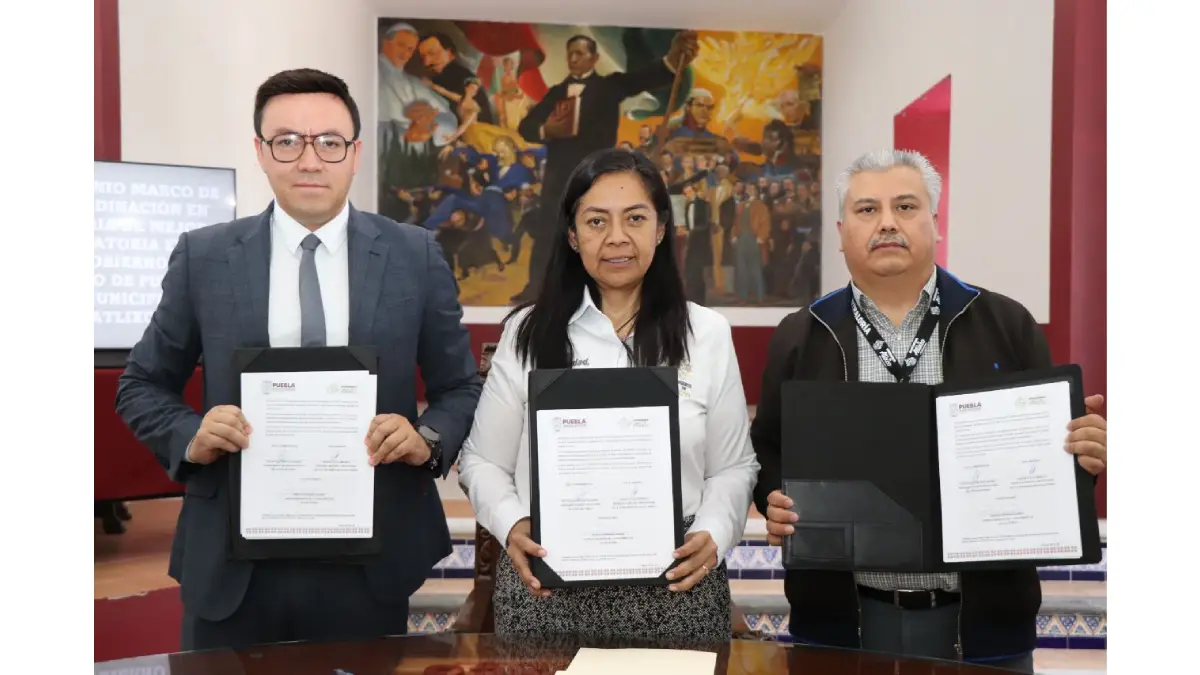 Atlixco avanza en la modernización de la atención ciudadana, renovando convenio estatal