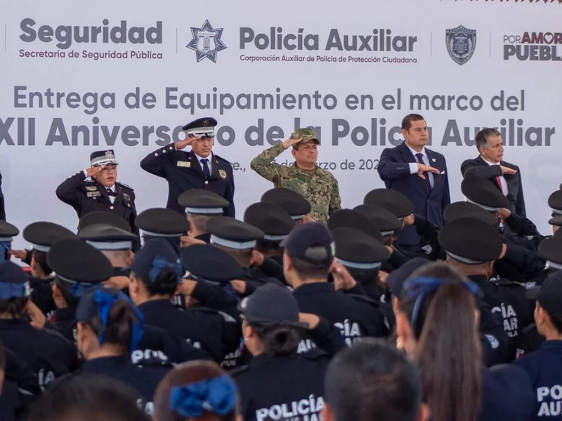 Estrategia de Seguridad en Puebla deja a más de mil 700 detenidos desde diciembre