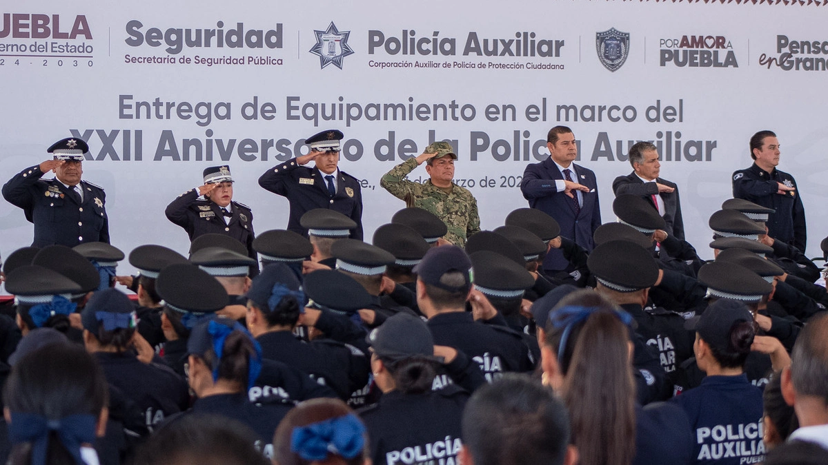Estrategia de Seguridad en Puebla deja a más de mil 700 detenidos desde diciembre
