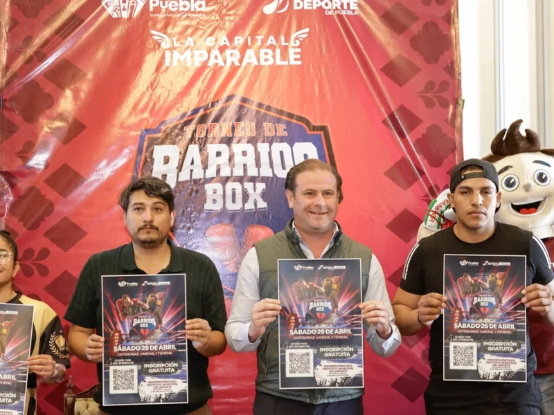 Así puedes participar en el Torneo de Box 2025 en Puebla capital 