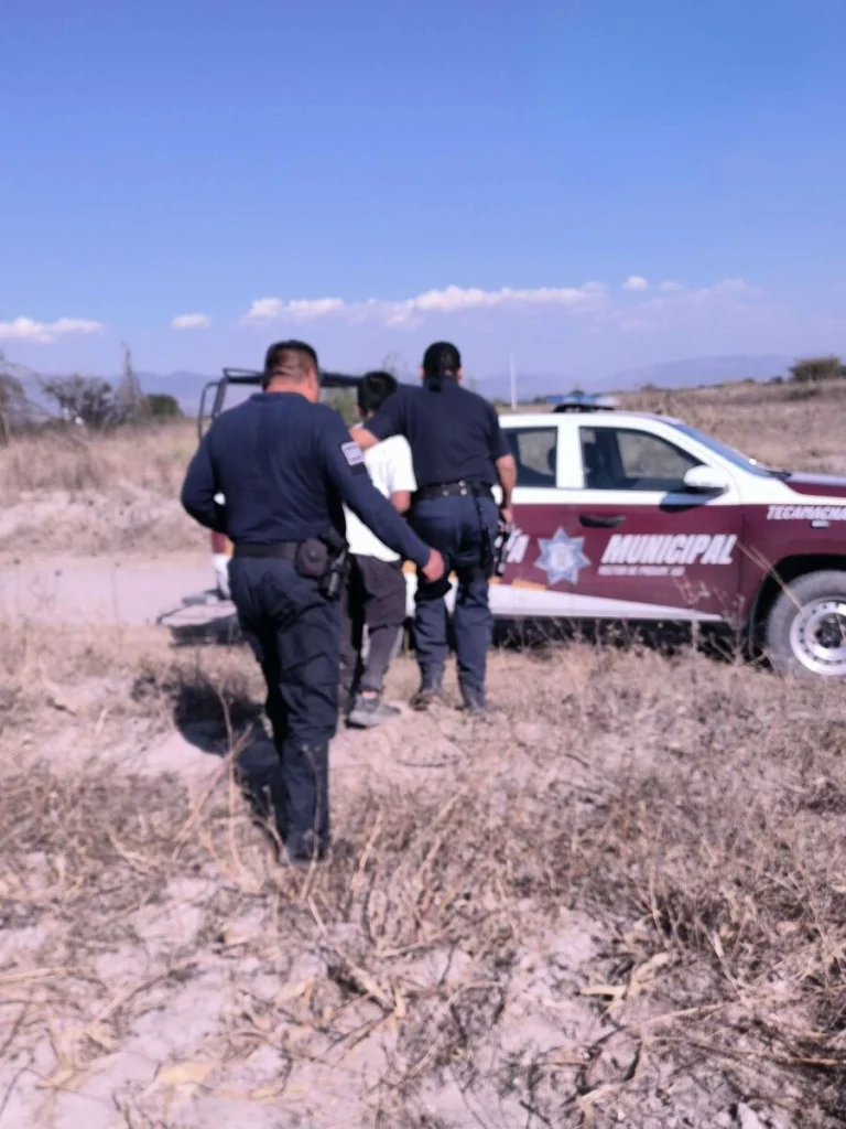 El 8 de marzo, liberaron a un niño privado de la libertad en el triángulo rojo de Puebla.