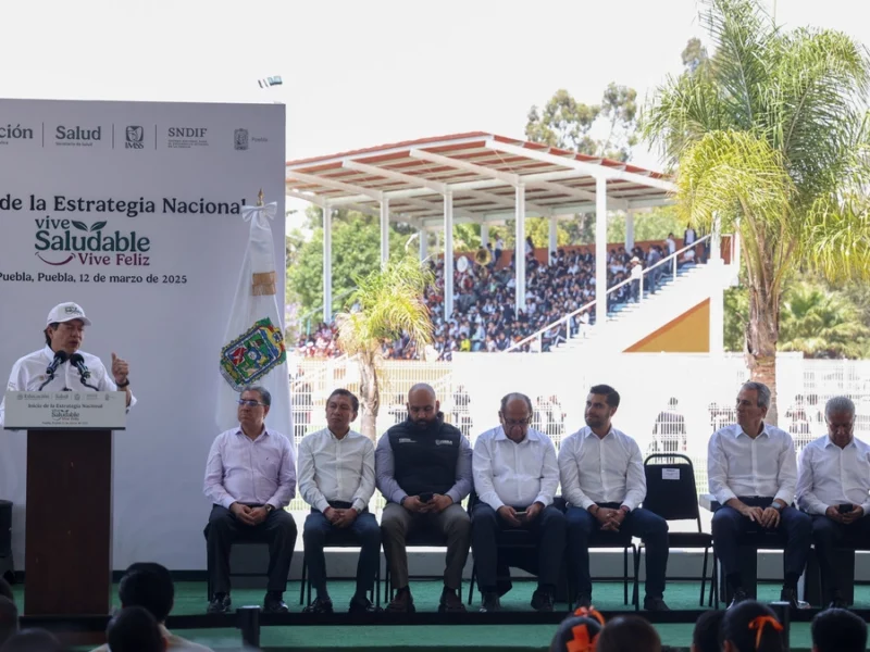 En Puebla comienza la campaña nacional “Vive Saludable, Vive Feliz”
