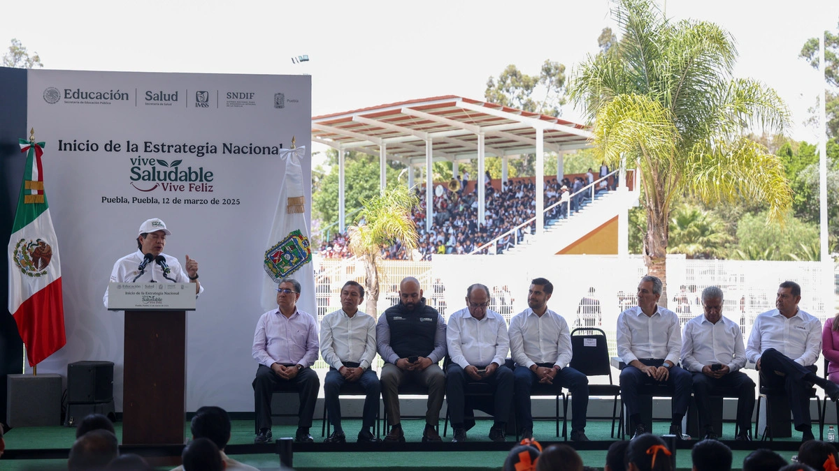En Puebla comienza la campaña nacional “Vive Saludable, Vive Feliz”