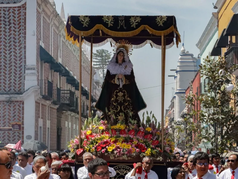 Recorrido y horario de la Procesión de Viernes Santo 2025 en Puebla
