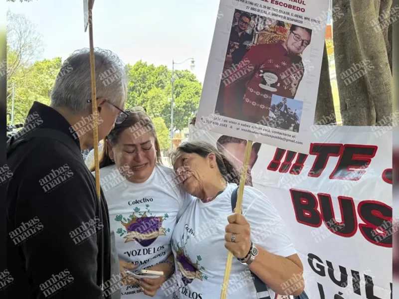 “A mi hijo lo desaparecieron por envidia”: mamá de Guillermo Raúl 