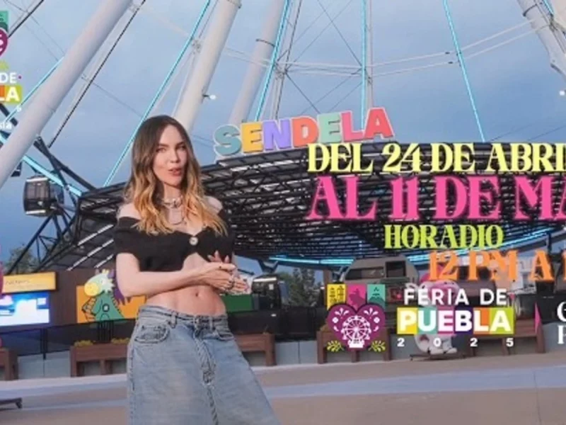 ¡No te la pierdas! Belinda invita a la Feria de Puebla 2025  