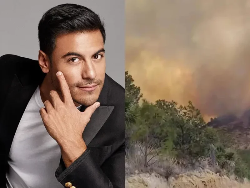 Por incendios en Tlaxcala, Carlos Rivera ofrece su casa como centro de acopio y refugio