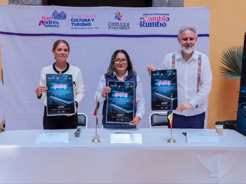 Intercambio cultural con Rumania llega a San Andrés Cholula