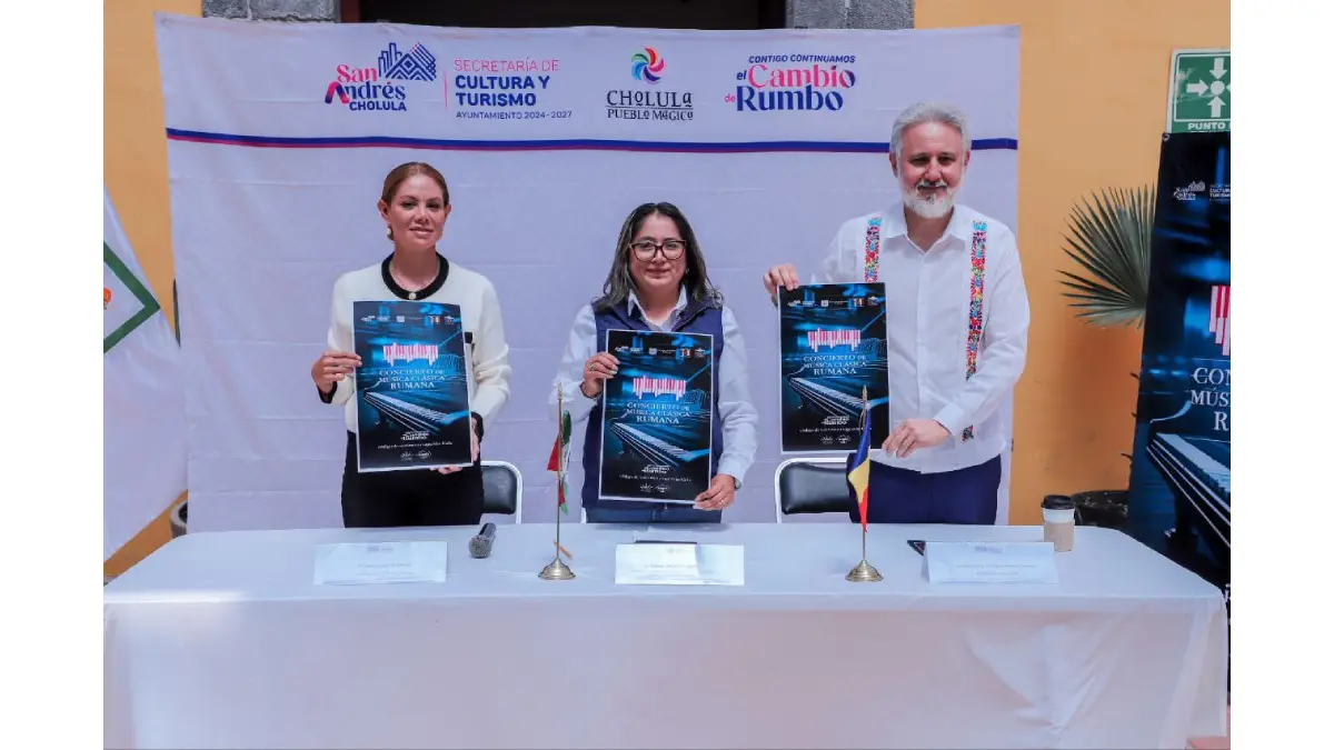 Intercambio cultural con Rumania llega a San Andrés Cholula