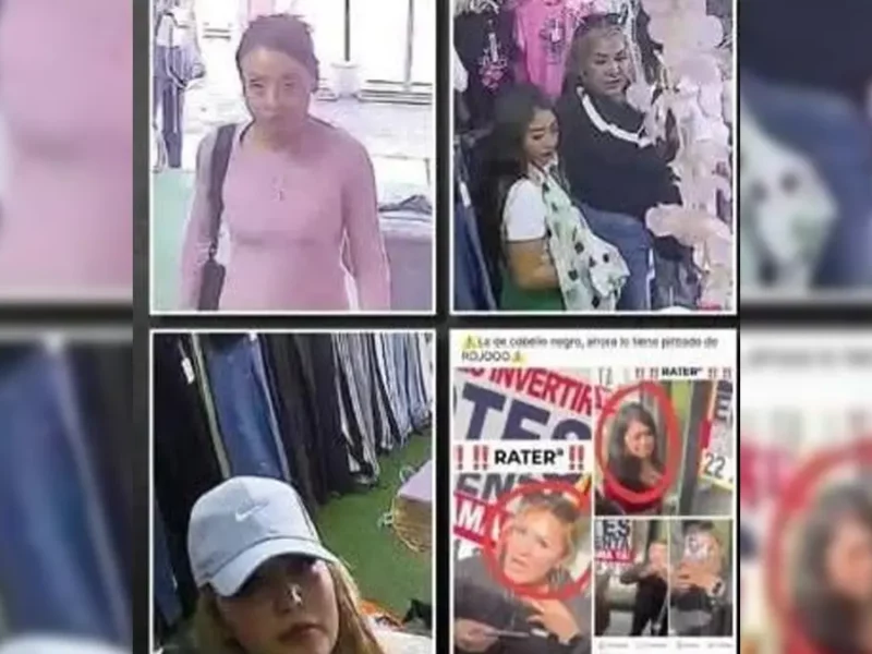 Ellas son “Las Rubín”, carteristas que operan en la zona de Amalucan