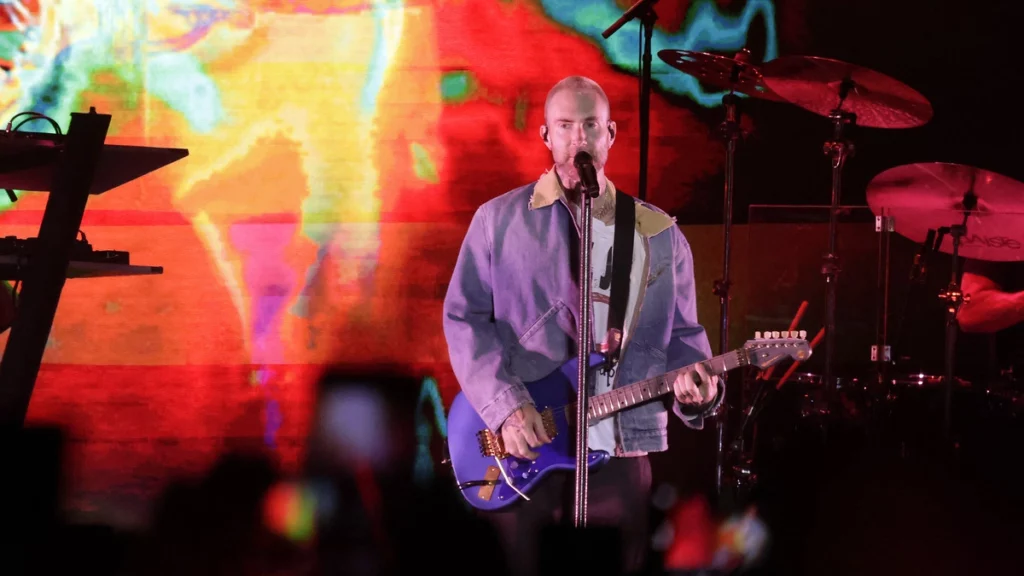 Maroon 5 conquista a más de 35 mil fans en la Feria de Puebla 2025 