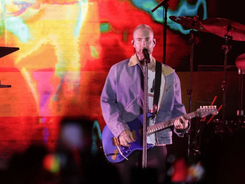 Maroon 5 conquista a más de 35 mil fans en la Feria de Puebla 2025 