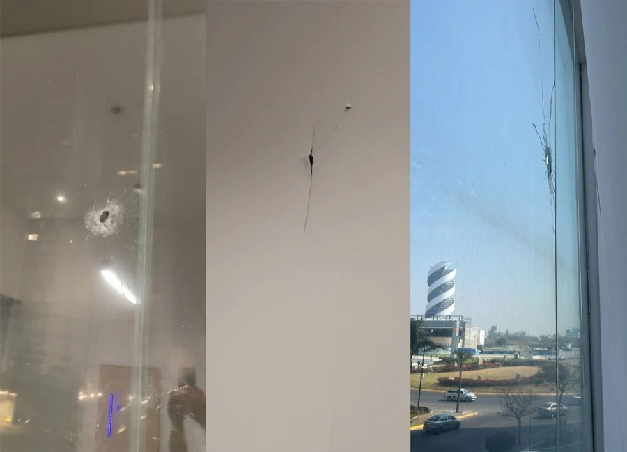 La balacera en el NVBola Tower fue protagonizada por un hombre y una mujer.