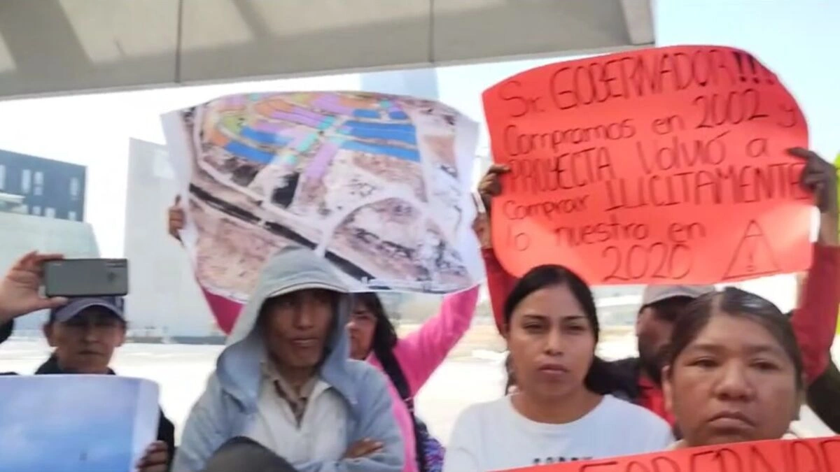 Pobladores de Ocoyucan acusan despojo de Grupo Proyecta por City Lomas