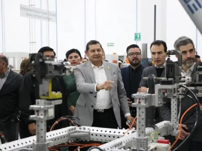 Olinia se queda en Puebla, inició la construcción del Centro de Diseño