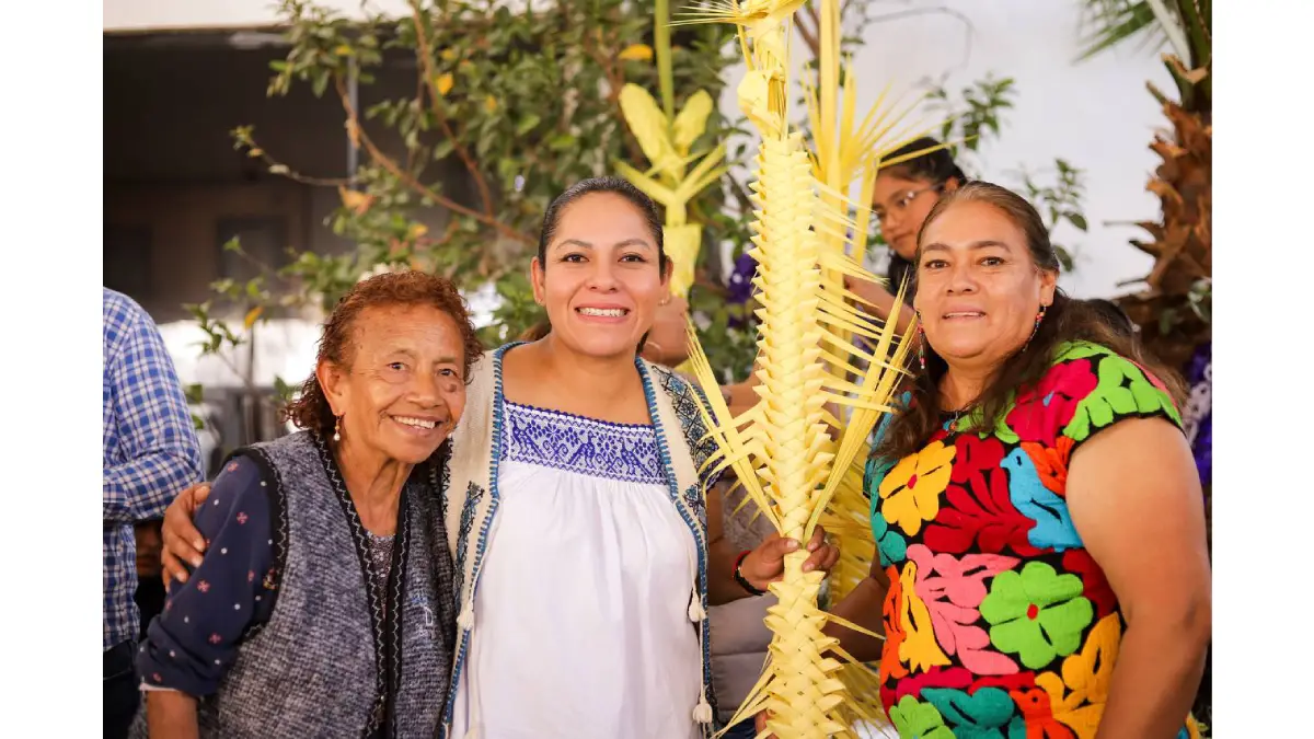 Tejido de palma: una tradición viva en Santa María Tonantzintla