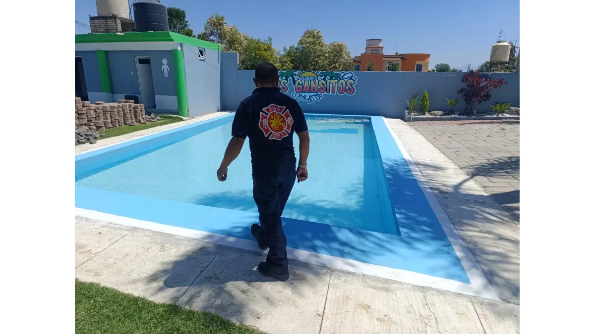 Protección Civil de San Pedro Cholula supervisa balnearios durante Semana Santa