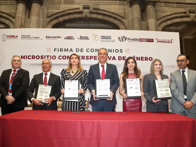 Formaliza Pepe Chedraui colaboración interinstitucional a favor de las poblanas