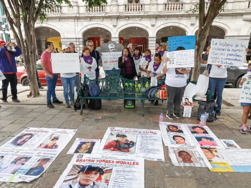 “Soy una señora inconforme”: madres buscadoras piden un alto a la revictimización en Puebla 