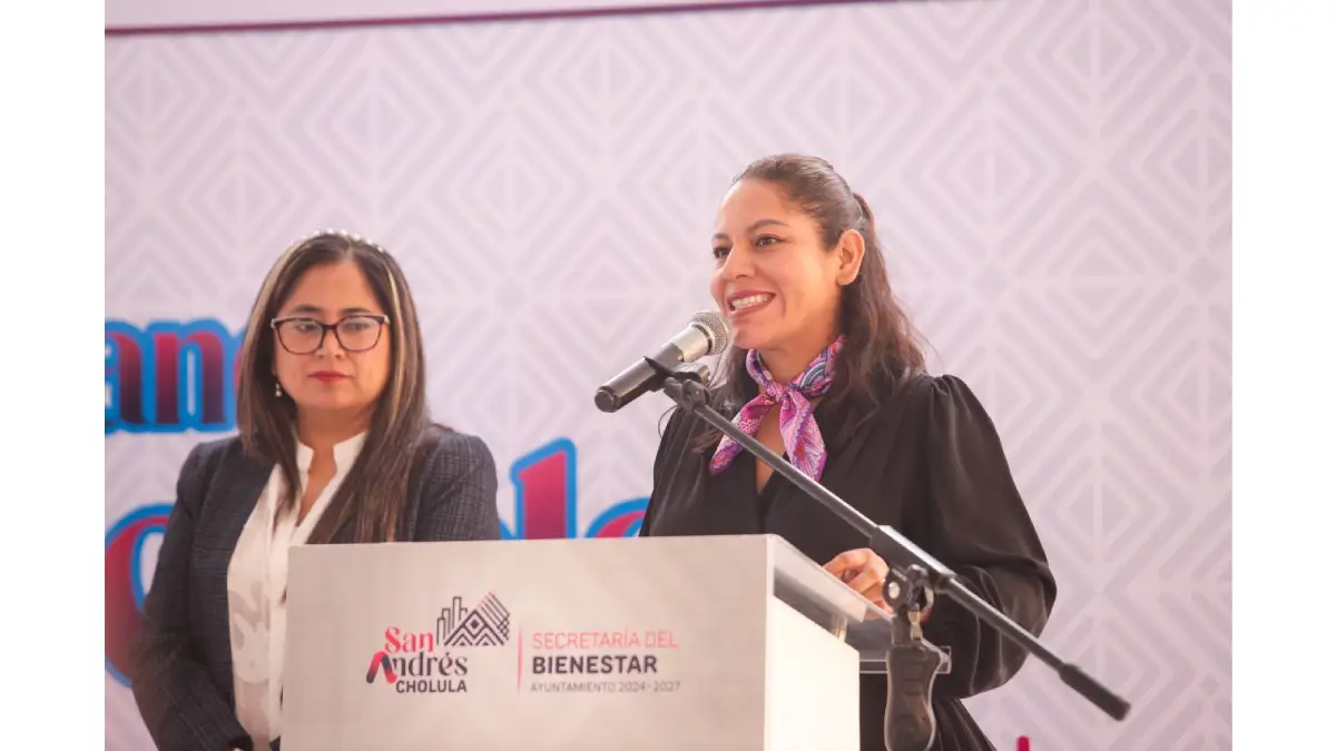 Promueve Lupita Cuautle el fortalecimiento de escuelas públicas en San Andrés Cholula