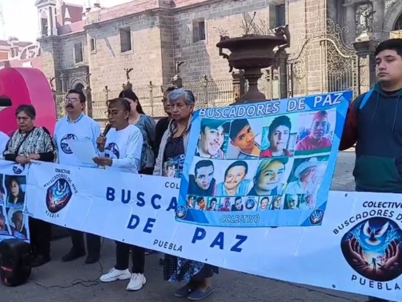 Familiares de personas desaparecidas piden participar en selección de comisionado de búsqueda en Puebla 