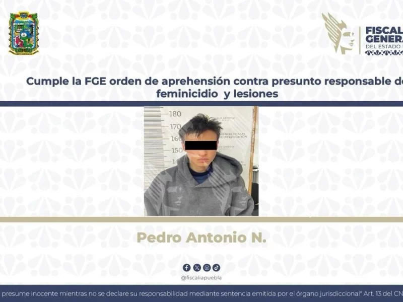 Feminicidio en Oriental: mata a su abuelita a puñaladas