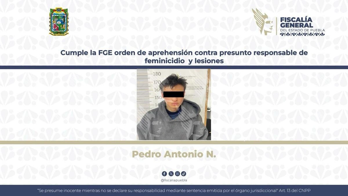 Feminicidio en Oriental: mata a su abuelita a puñaladas