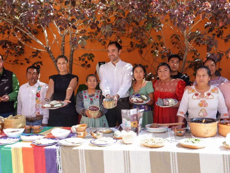 Maíz sin químicos en la gastronomía del Festival de la Gordita en La Resurrección