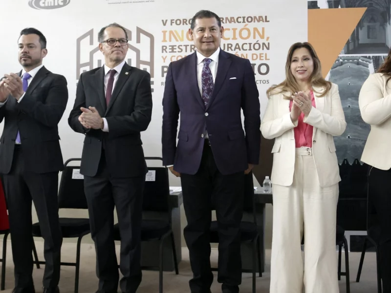 Inauguran en Puebla Foro Internacional de Innovación, Reestructuración y Conservación del Patrimonio  