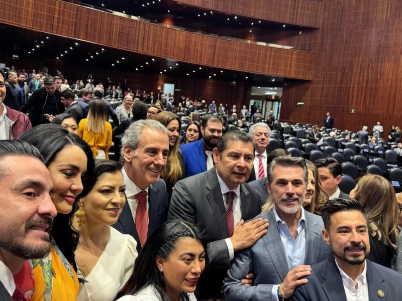 En la Cámara de Diputados, conmemoran el 494 aniversario de la fundación de la ciudad de Puebla  